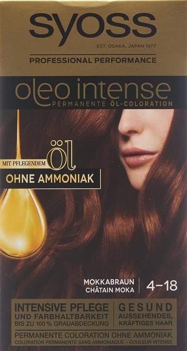 Image du produit Syoss Oleo Intense 4-18 Marron Moka (4-18 Brun moka)