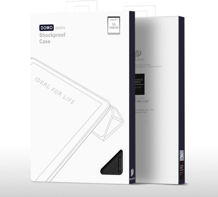 Actual product image Dux Ducis Domo Series (Galaxy Tab S9 FE, Samsung Galaxy Tab S10 FE)