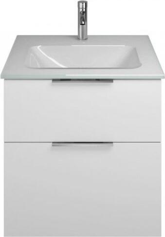 Image du produit burgbad Eqio lavabo en verre avec meuble sous-lavabo, largeur 620 mm