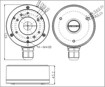 Actual product image Hikvision DS-1280ZJ-XSBLACK (Mounting kit)
