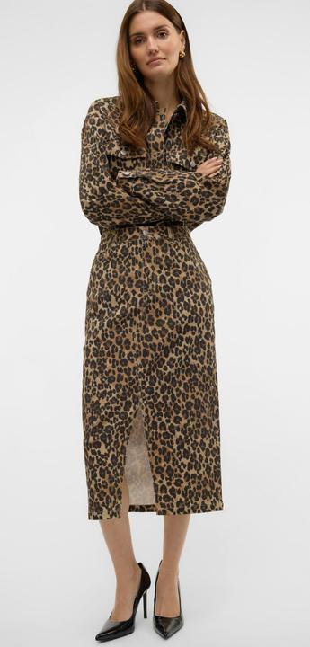 Immagine prodotto Vero Moda VMVERI Gonna lunga a vita alta in ecopelle (XS)