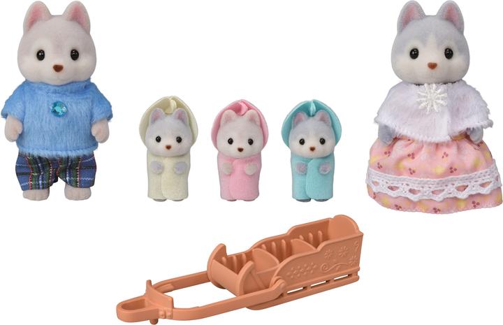 Actual product image Sylvanian Families sf family husky