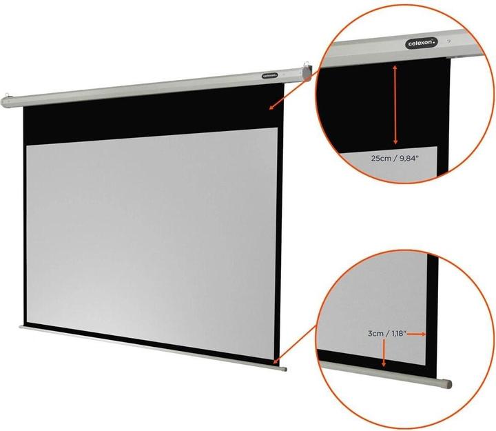 Produktbild Celexon Motor Economy, Leinwand, 16:9 (72.44", 16:9)