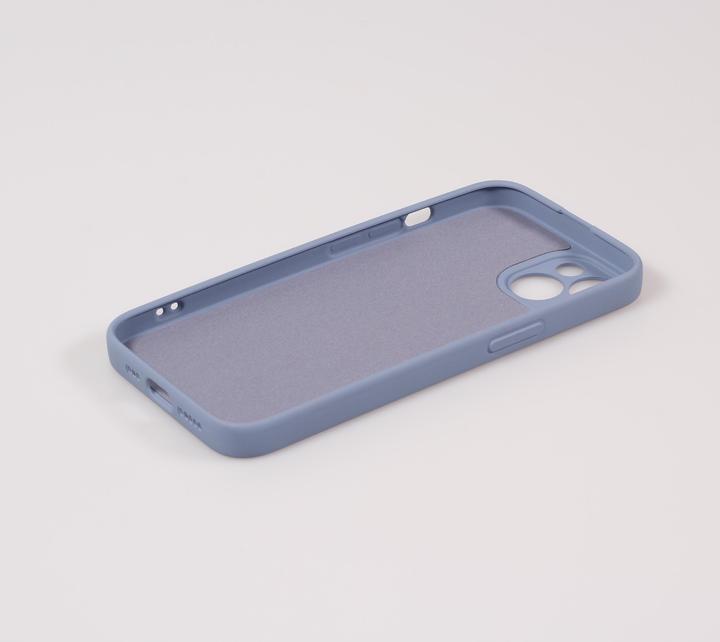 Produktbild PhoneLook Hülle Soft-Shell silikon cover mit MagSafe und Kameraschutz grau (Apple iPhone 13)