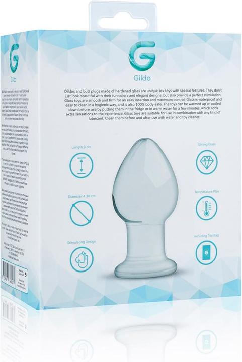 Actual product image Gildo Analplug
