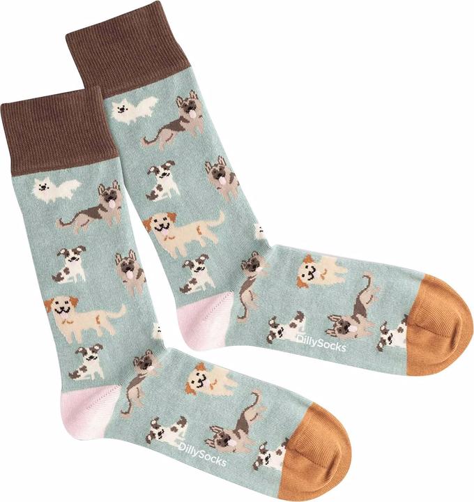Actual product image DillySocks Doggy Dog (36 - 41)