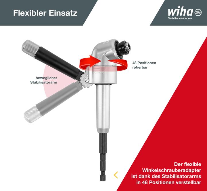 Actual product image Wiha High-performance angle screwdriver