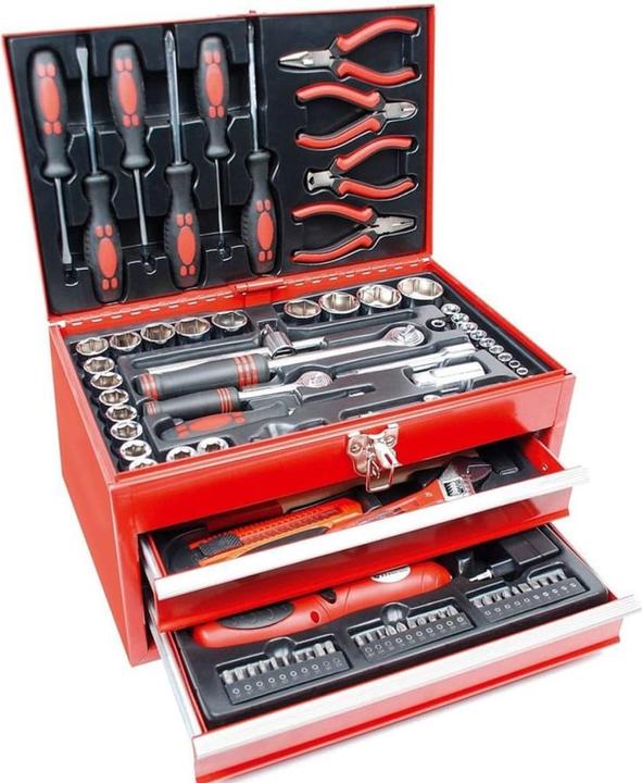 Actual product image Mannesmann Do-it-yourself tool set 156 part (156 pieces)