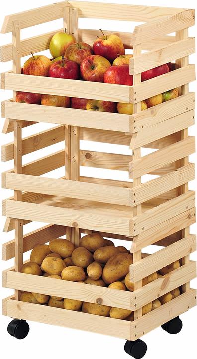 Image du produit Kesper Horde de pommes de terre et de fruits (30 x 37 x 80 cm)