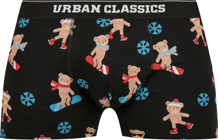 Actual product image Urban Classics Organic X-Mas Boxer Shorts 3-Pack (XL, pack of 3)