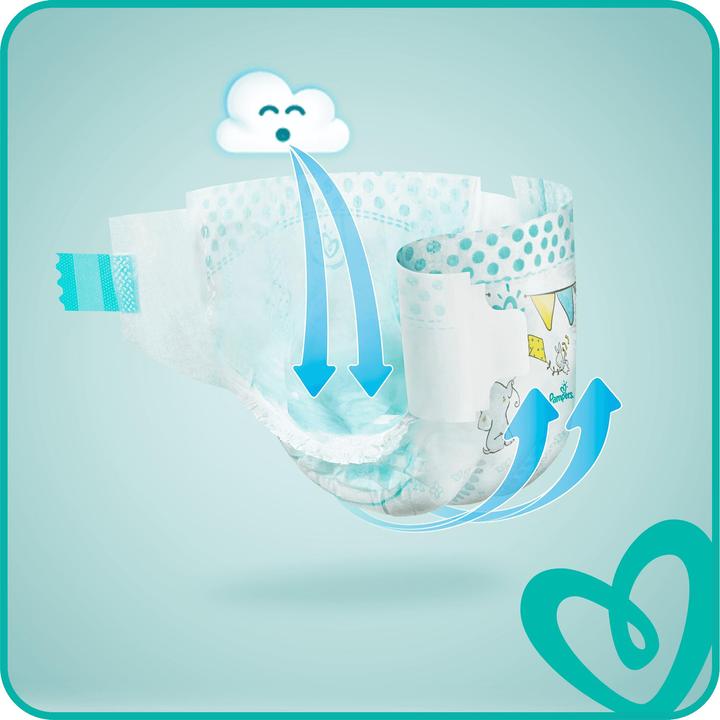 Actual product image Pampers Baby Dry (Size 8, Monthly box, 100 Piece)