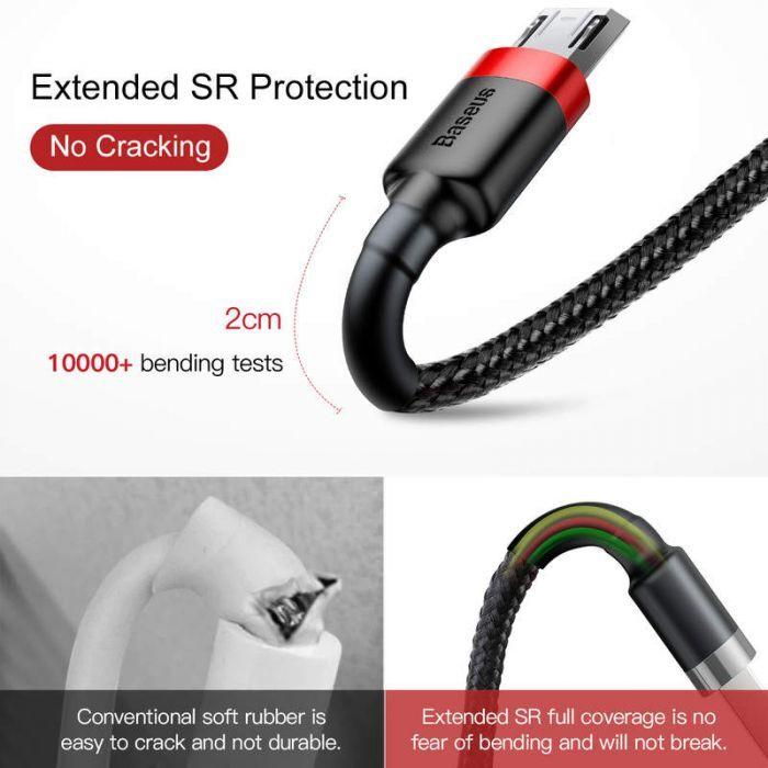 Image du produit Baseus Série Cafule (2 m, USB 2.0)