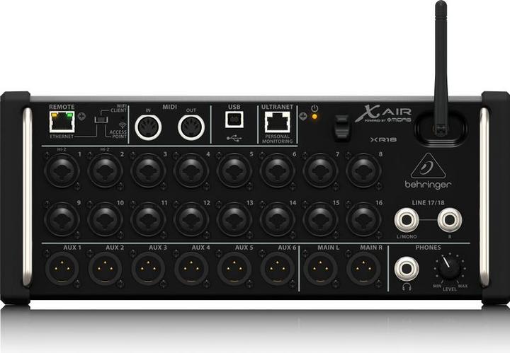 Actual product image Behringer X Air Xr18 (Studio- and Livemixer)