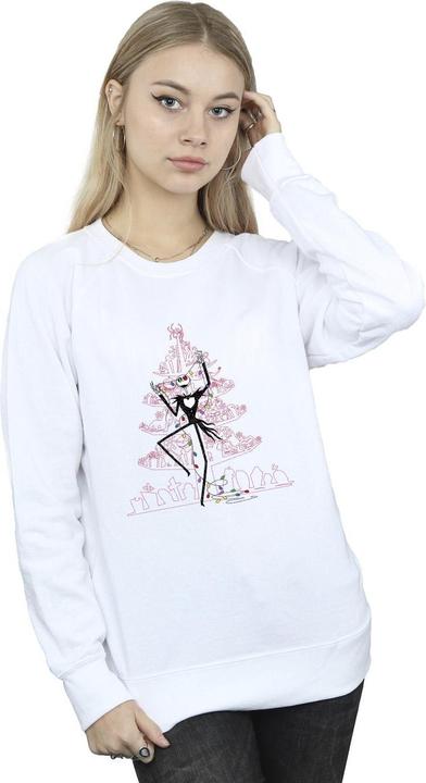 Produktbild Disney The Nightmare Before Christmas Tree Pink Sweatshirt (M)