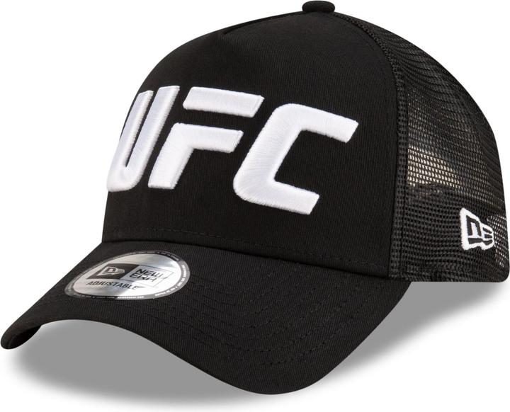 New Era Adjustable Mesh Trucker Cap - Ufc Mma Schwarz (One Size)