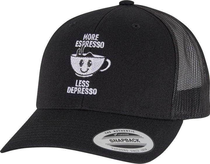Immagine prodotto Mister Tee MisterTee More Espresso Less Depresso Retro Trucker - 194155 (Taglia unica)