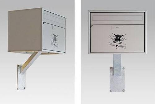 Actual product image Huber Wall bracket for letterbox