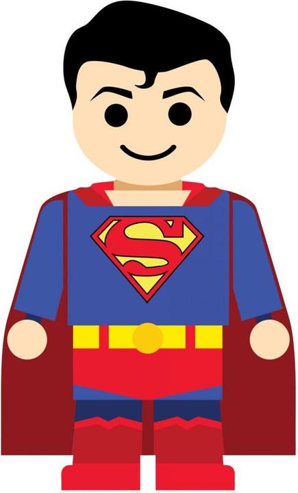 Immagine prodotto Trenddeko Superman giocattolo (24 x 40 cm)