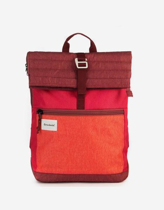 Actual product image Bombata Backpack nylon large red