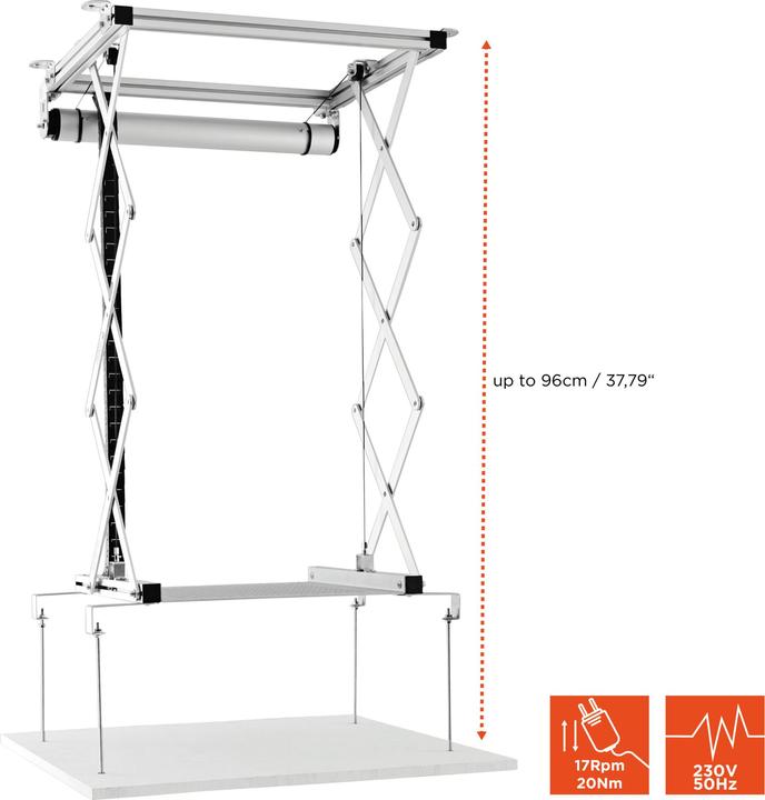 Actual product image Celexon Ceiling lift PL-1000 Plus (Ceiling)