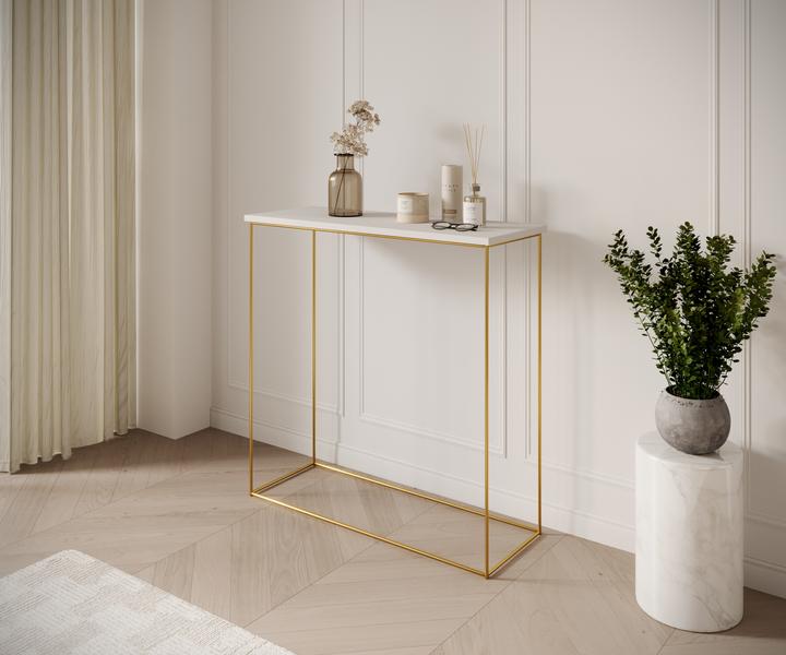 Actual product image ADRK Furniture Milan console table (30 x 80 x 80 cm)