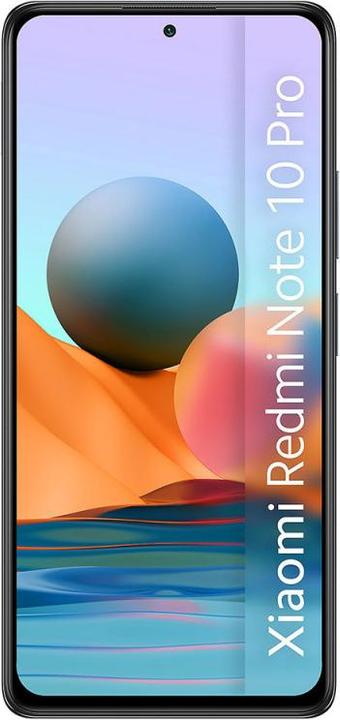 Produktbild Xiaomi Redmi Note 10 Pro (128 GB, Onyx Gray, 6.67", Dual SIM, 108 Mpx, 4G)