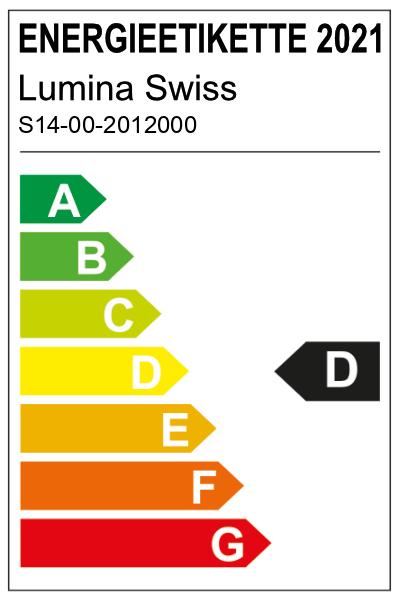 Label énergétique Lumina Swiss Bande LED 2m HD+ Bright Warm 24V (Blanc chaud, 200 cm, Intérieur)