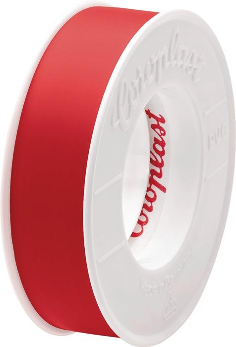 Actual product image Coroplast Electrical insulating tape 302 red Length 10 m Width 15 mm (15 mm)