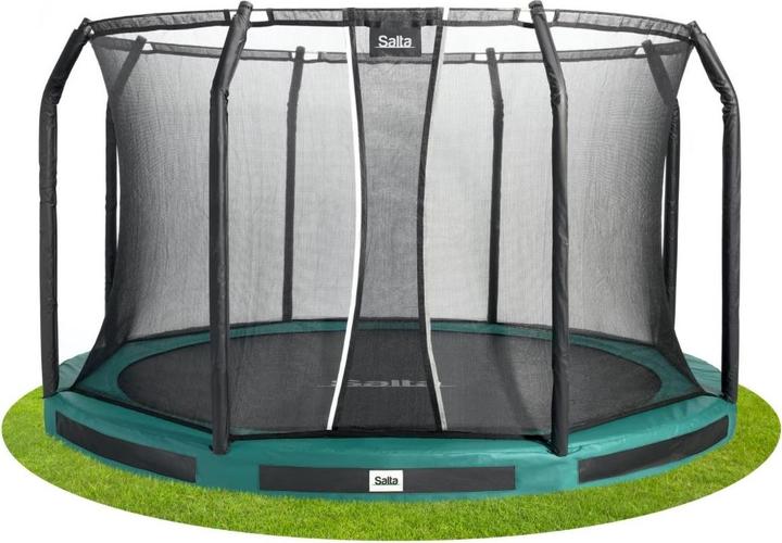 Produktbild Salta Premium Ground - inground trampoline met veiligheidsnet - 366 cm - Groen (366 cm)