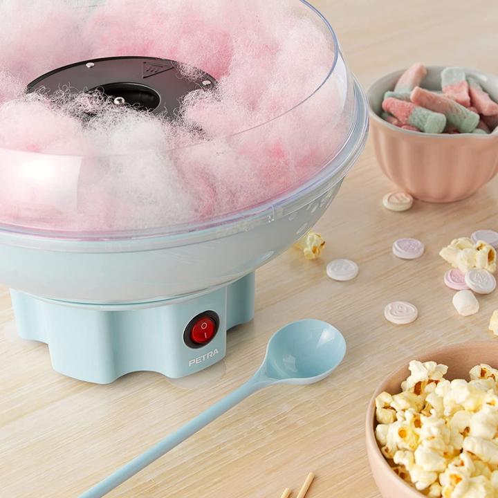 Actual product image Petra Cotton Candy Machines incl. Measuring Spoon and 50 Wooden Sticks