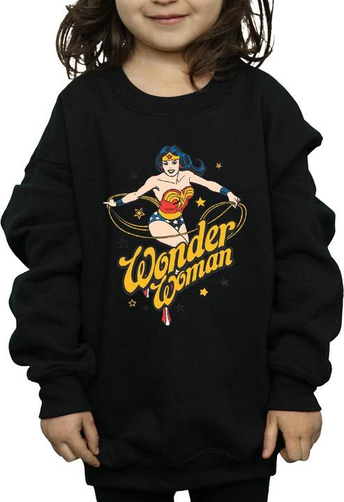 Image du produit - Sweat WONDER WOMAN STARS - Fille (140, 146)