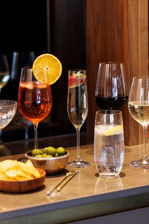 Produktbild Mikasa Treviso Crystal Highball Glasses, Set of 4, 400ml (0.40 l, 4 x)