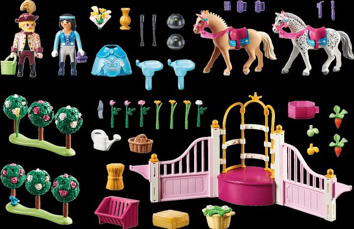 Produktbild Playmobil Reitunterricht im Pferdestall (70450, Playmobil Princess)