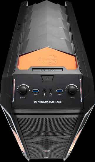 Actual product image AeroCool Xpredator X3 (ATX, mATX, Mini-ITX)