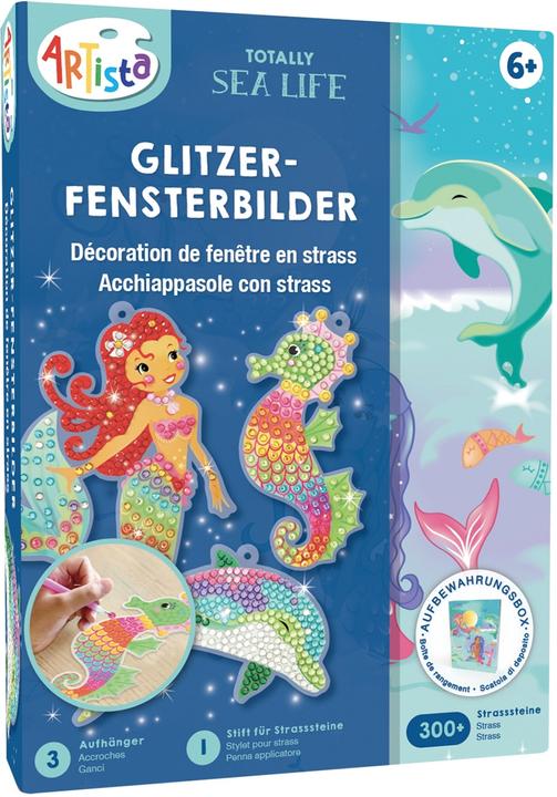 Immagine prodotto Artista Glitzer-Fensterbilder Unterwasserwelt