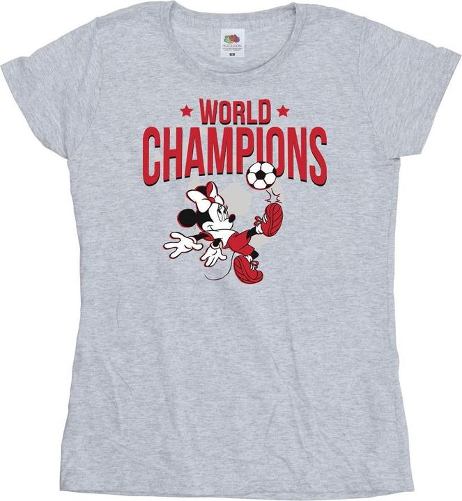 Immagine prodotto Disney Minnie Mouse World Champions Maglietta Donna (XXL)