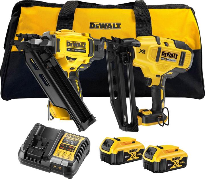 DeWalt . COMBO KIT 18V DCK246P2 (DCN930 + DCN660) 2x5.0Ah TASCHE