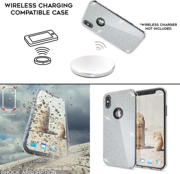 Actual product image Nalia 360 degree cell phone case (Apple iPhone X, Apple iPhone XS)
