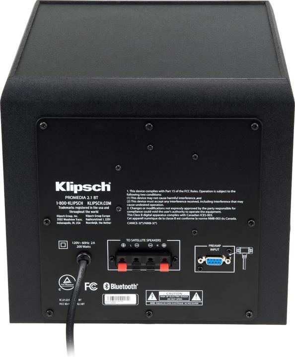 Image du produit Klipsch ProMedia (Fonctionnement sur secteur)