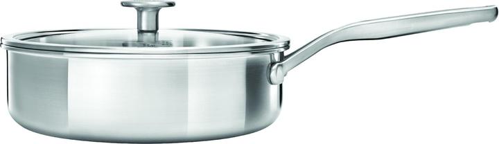 KitchenAid 3PLY Cvd Skillet 24cm / 3.10L Uncoated (Bräter + Schmortopf, Edelstahl)