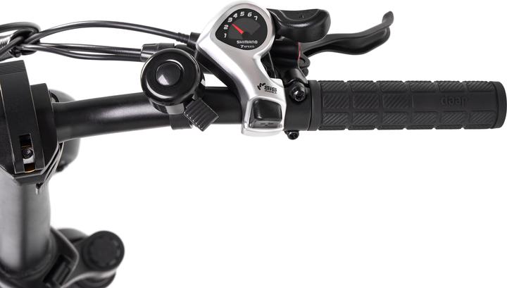 Image du produit Jeep E-bikes Phoenix Noir/Rouge Aluminium Taille unique