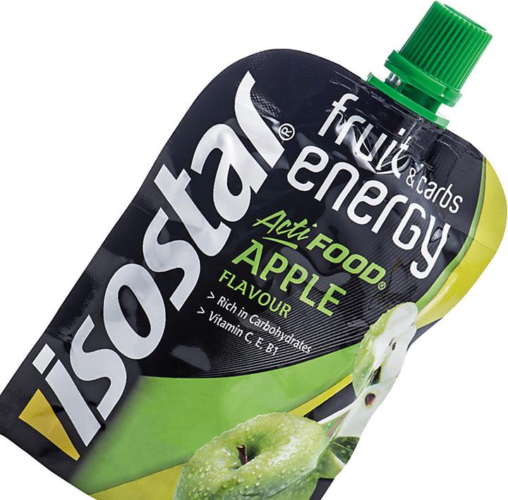 Actual product image Isostar Actifood Apple 24 x 90 g smoothie gel (Apple, 24 pcs., 2160 g)