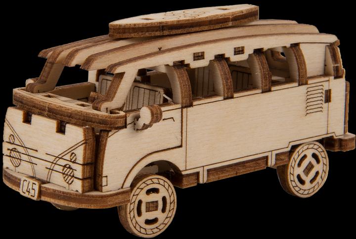 WoodenCity Hippie Retro Bus
