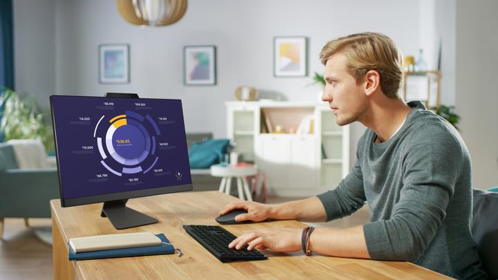 Image du produit ASUS Zen AiO 24 (Intel Core 3 100U, 8 Go, 512 Go, Intel Arc Graphics)