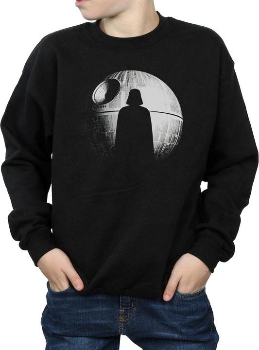 Produktbild Star Wars Rogue One Death Star Vader Silhouette Sweatshirt Jungen (140, 146)
