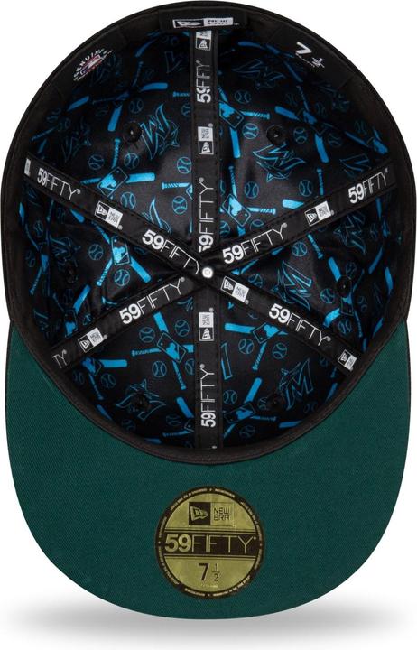 Immagine prodotto New Era Cappellino 59Fifty - GRAPHIC VISOR Miami Marlins - 7 1/4 (7 1/4)