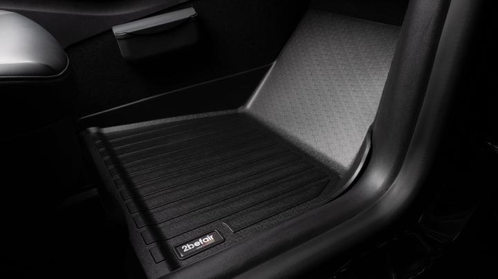 Actual product image 2befair Interior all-weather mats set for the Tesla Model Y (2 front mats + 2 rear mats)