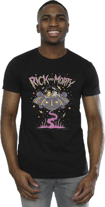 Produktbild Rick And Morty Pink Spaceship TShirt (3XL)