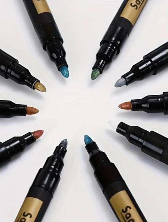 Actual product image Cbx Metallic Stifte, Textmarker 10 Stück (10 x)
