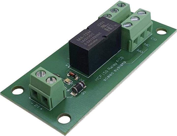 Actual product image Scaleo Systems Relay board 1 pc. VV-600401-0-C 2 changeover contacts 12 V/DC